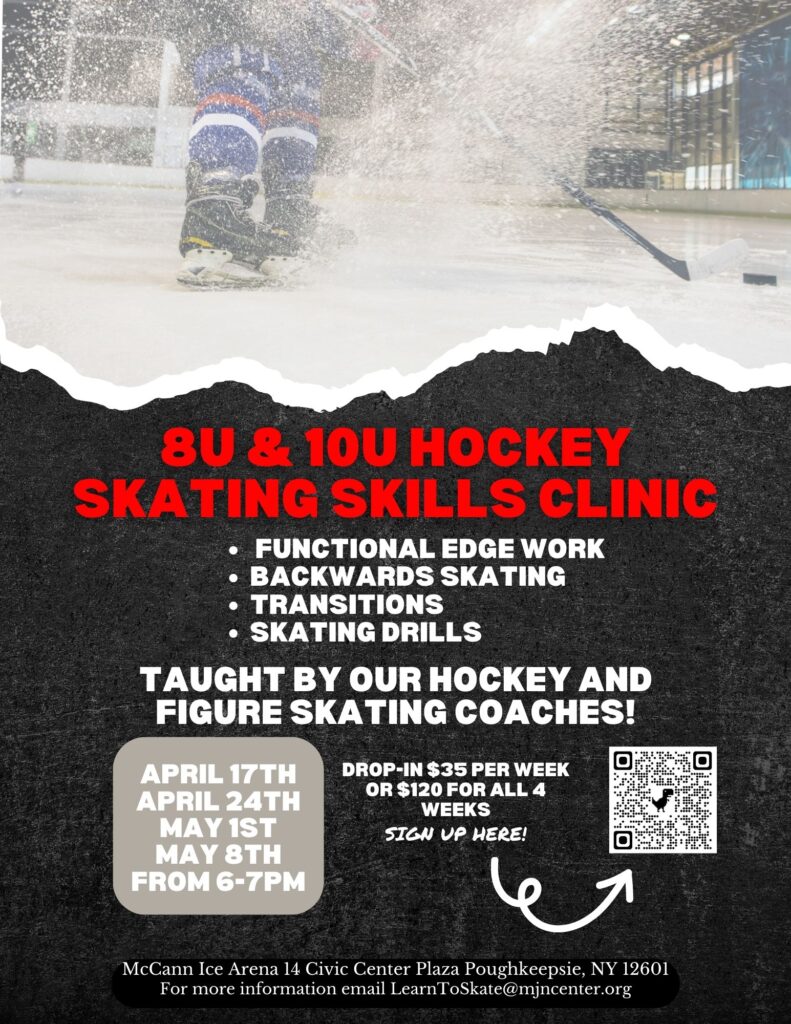 8U & 10U Hockey Skating Skills Clinic - Spring 2024