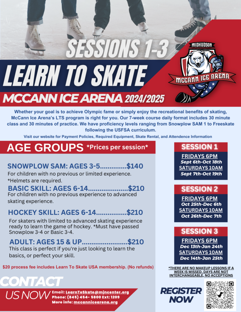 Learn to Skate - Sessions 1-3